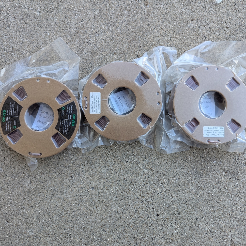 Brown and Black Spool Set